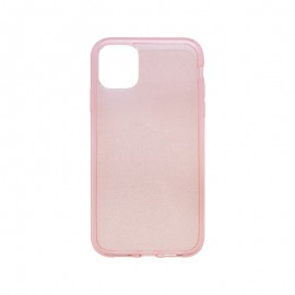 mobilNET silikónové puzdro iPhone 11 Pro, ružové, Crystal 