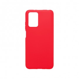 mobilNET silikónové puzdro Xiaomi Redmi 10, červené, Pudding 