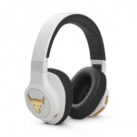 JBL Under Armour ® Project Rock Over-Ear Training Headphones – Engineered by JBL® Biele