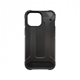 mobilNET plastové puzdro iPhone 13 Pro Max, čierne, Military 