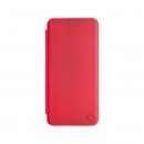 mobilNET knižkové puzdro Motorola Moto G60, červená, Lichi  