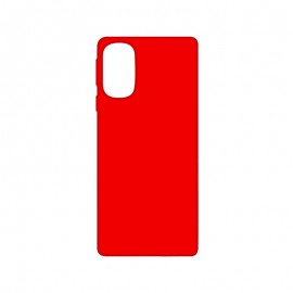 mobilNET silikónové puzdro Motorola Moto G71 5G, červené, Pudding 