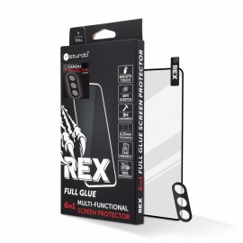 Sturdo Rex protective glass + Camera protection Samsung Galaxy A13 / A13 5G, čierne, 6v1