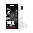 Sturdo Rex protective glass + Camera protection iPhone 12 Pro, čierne, 6v1  