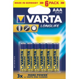Varta LongLife AAA 6x