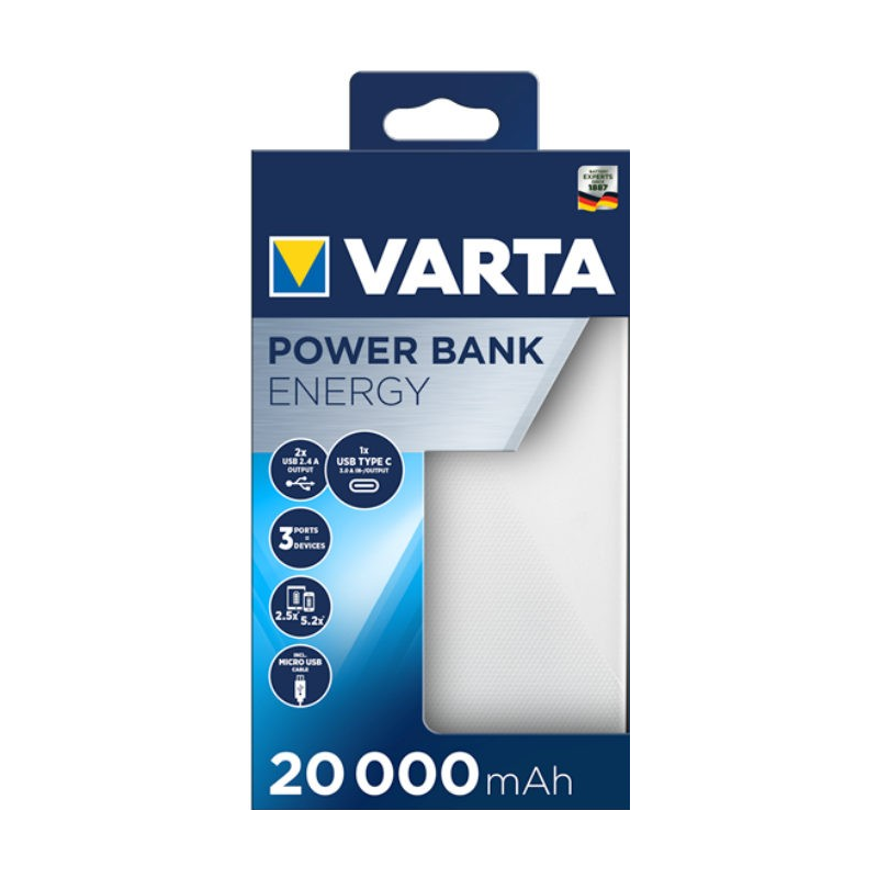 Varta Powerpack 20.000 mAh