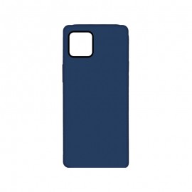 mobilNET silikónové puzdro Samsung Galaxy A03, tmavá modrá, Mark 