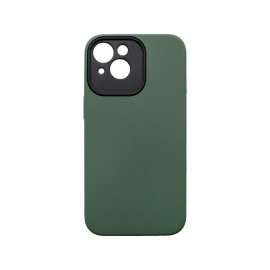 mobilNET silikónové puzdro iPhone 13, tmavá zelená, Mark 