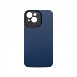 mobilNET silikónové puzdro iPhone 13, tmavá modrá, Mark 