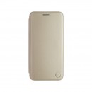 mobilNET knižkové puzdro Samsung Galaxy A22 5G, zlatá, Lichi