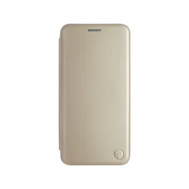 mobilNET knižkové puzdro Motorola Moto E20 / E30 / E40, zlatá, Lichi 