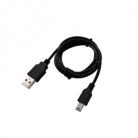 mobilNET nabíjací kábel Mini USB 2A, čierny