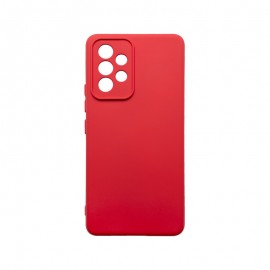 mobilNET silikónové puzdro Samsung Galaxy A53, červená, Silicon 