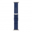 Epico Canvas náhradný remienok pre Apple Watch 42 / 44 mm, modrá