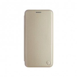 mobilNET knižkové puzdro iPhone 14 Pro Max, zlatá, Lichi 