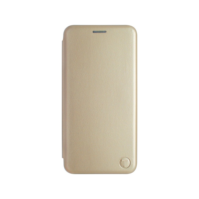 mobilNET knižkové puzdro iPhone 14, zlatá, Lichi 