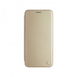 mobilNET knižkové puzdro iPhone 14 Plus, zlatá, Lichi 