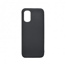 mobilNET silikónové puzdro Motorola Moto E32s, čierna 