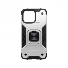 mobilNET plastové puzdro iPhone 14 Pro Max, strieborná, Force 