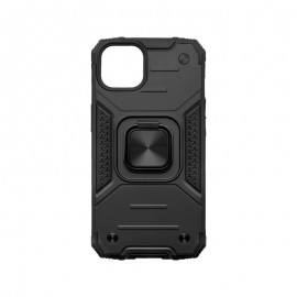 mobilNET plastové puzdro iPhone 14 Plus, čierna, Force 