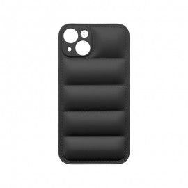 mobilNET silikónové puzdro iPhone 13, čierne, Puff 