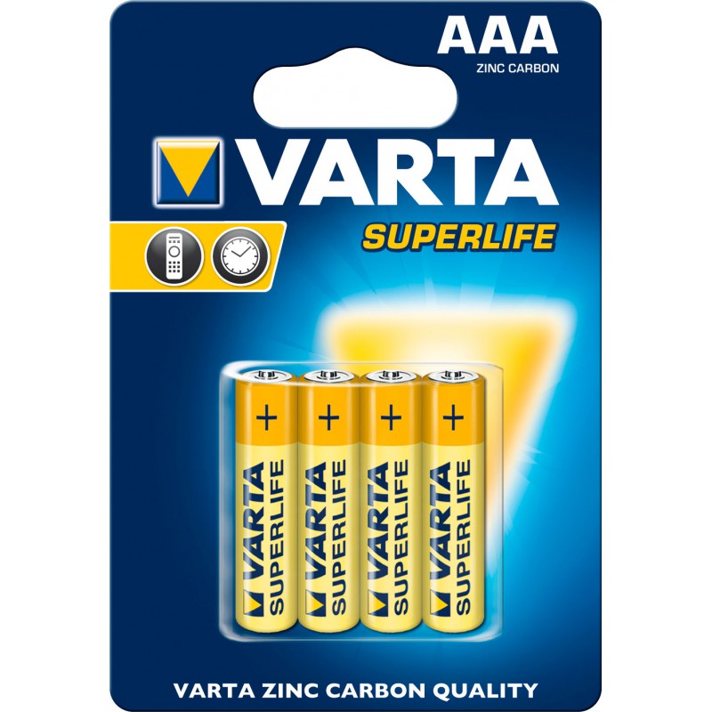 Varta SuperLife AAA 4x
