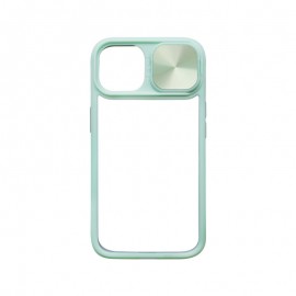 mobilNET plastové puzdro iPhone 14, zeleno sivá, Duo 