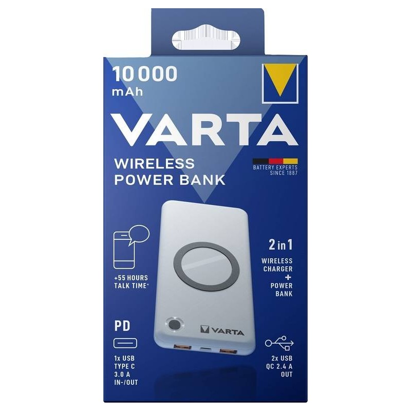 Varta Powerpack Wireless 10.000 mAh