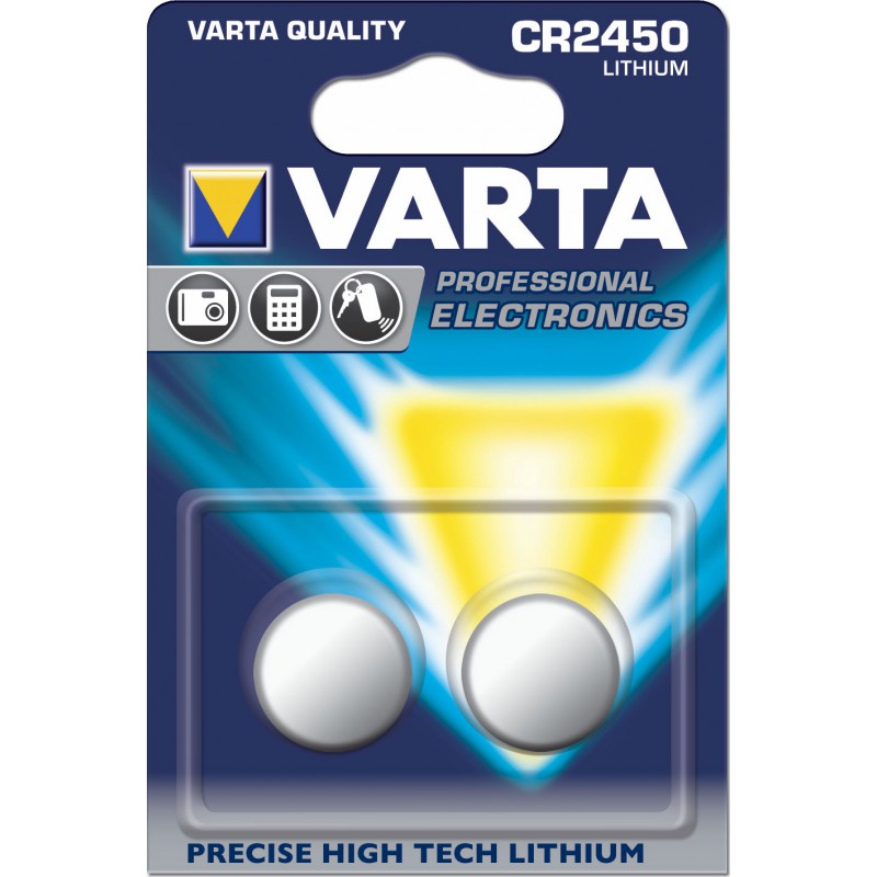 Varta CR2450 Lithium 3V 2x