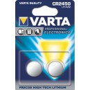 Varta CR2450 Lithium 3V 2x