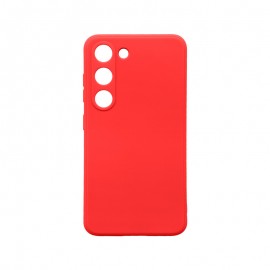 mobilNET silikónové puzdro Samsung Galaxy S23, červený 