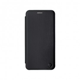 mobilNET knižkové puzdro Motorola Moto E22, čierna, Lichi