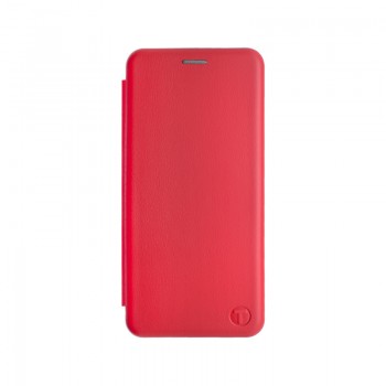 mobilNET knižkové puzdro Samsung Galaxy A54, červená, Lichi
