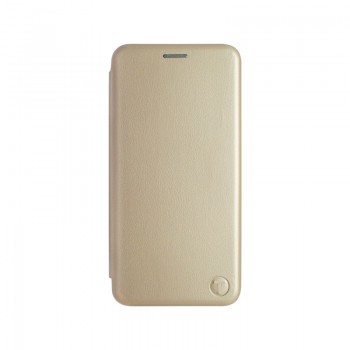 mobilNET knižkové puzdro Samsung Galaxy S23 Plus, zlatá, Lichi