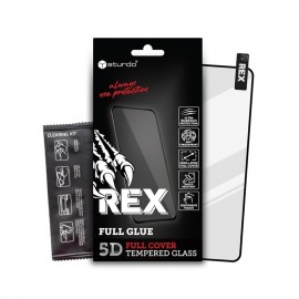 Sturdo Rex ochranné sklo Xiaomi Redmi 12C, čierne, Full Glue 5D
