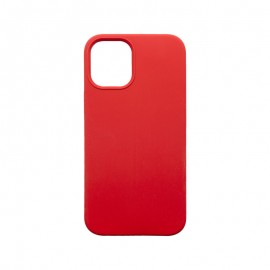 mobilNET silikónové puzdro iPhone 12 Mini, červené, Silicon