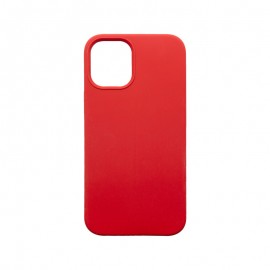 mobilNET silikónové puzdro iPhone 12 Pro Max, červené, Silicon