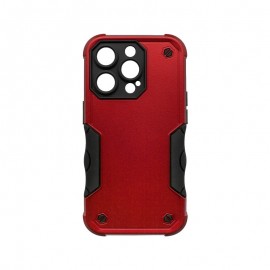 mobilNET plastové puzdro iPhone 14 Pro, červená, Combi 