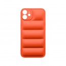 mobilNET silikónové puzdro iPhone 11, oranžové, Puff 