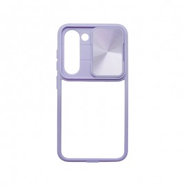 mobilNET plastové puzdro Samsung Galaxy S23 Plus, fialová, Slide  