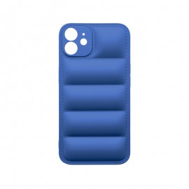 mobilNET silikónové puzdro iPhone 11, modrá, Puff 
