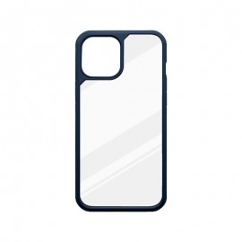 mobilNET plastové puzdro iPhone 12 / 12 Pro, modrá, Hardback