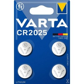 Varta CR2025 Lithium 3V 4x