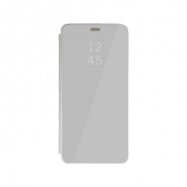 mobilNET knižkové puzdro Samsung Galaxy A54, strieborná, Clear View