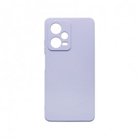 mobilNET silikónové puzdro Xiaomi Redmi Note 12 Pro 5G, fialový, Fiber