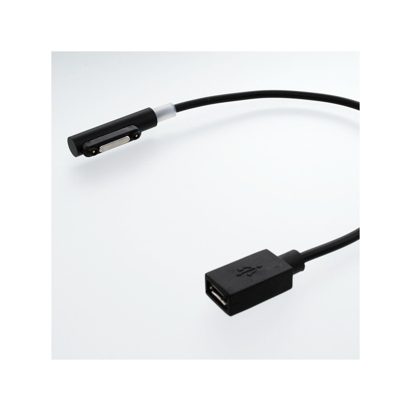 Magnetický konektor micro USB Sony Xperia, čierny