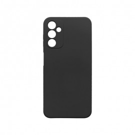 mobilNET silikónové puzdro Samsung Galaxy A14, čierny, Fiber