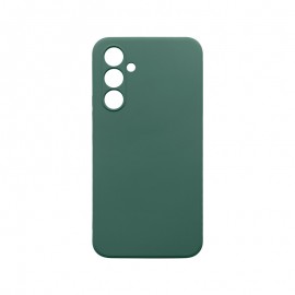 mobilNET silikónové puzdro Samsung Galaxy A54, tmavo zelený, Fiber