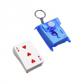 mobilNET prívesok na kľúče - hracie karty, modré