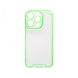 mobilNET silikónové puzdro iPhone 13 Pro zelené (Neon) 